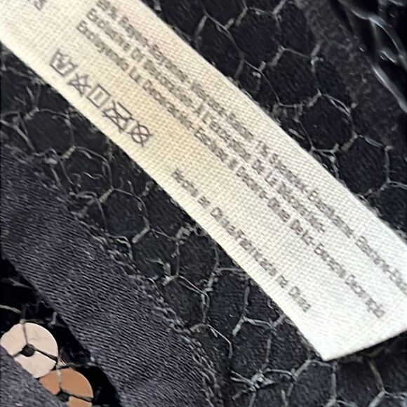 Free People Sequin Top Size Large - Picture 9 of 9